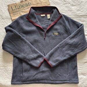 LL Bean Katahdin Fleece 1/4 Zip